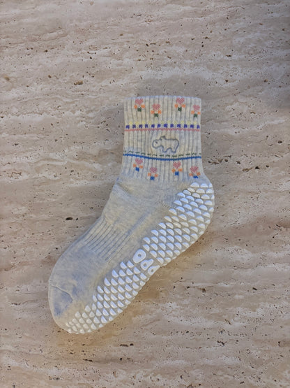 Kaleido grip socks